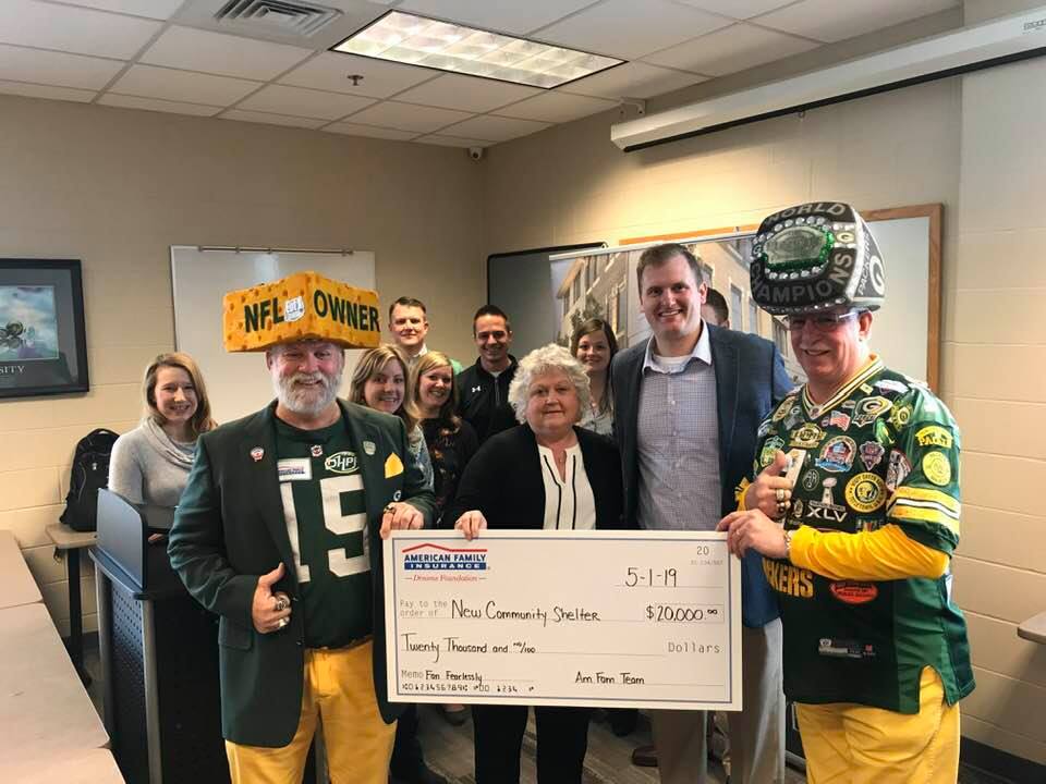 The Ultimate Packer Fan Donation from American Family Insurance